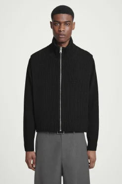 Herren COS Pullover | Strickmode*WOLLPULLUNDER MIT OFFENEN SEITEN