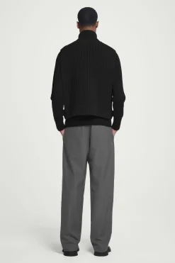 Herren COS Pullover | Strickmode*WOLLPULLUNDER MIT OFFENEN SEITEN
