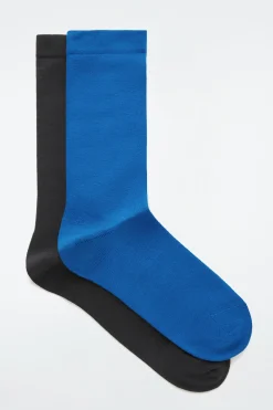 Damen COS Socken*ZWEIERPACK BAUMWOLLSOCKEN