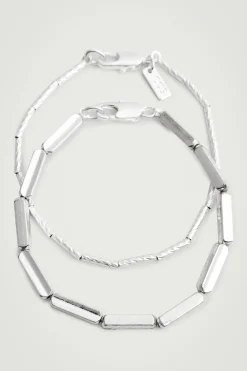 Herren COS Schmuck*ZWEIERPACK KETTENARMBÄNDER
